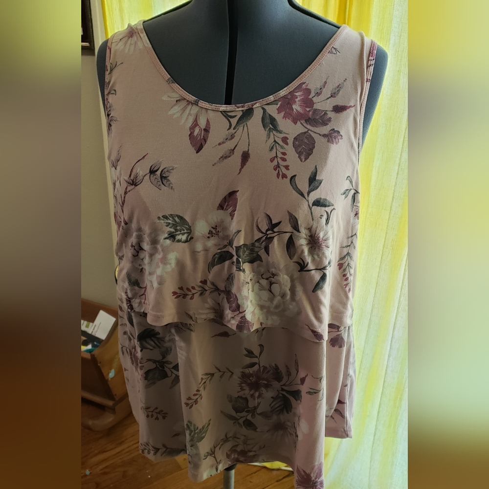 Latched Mama nursing tank